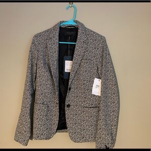 Rag & Bone Black Multi Tera Blazer
